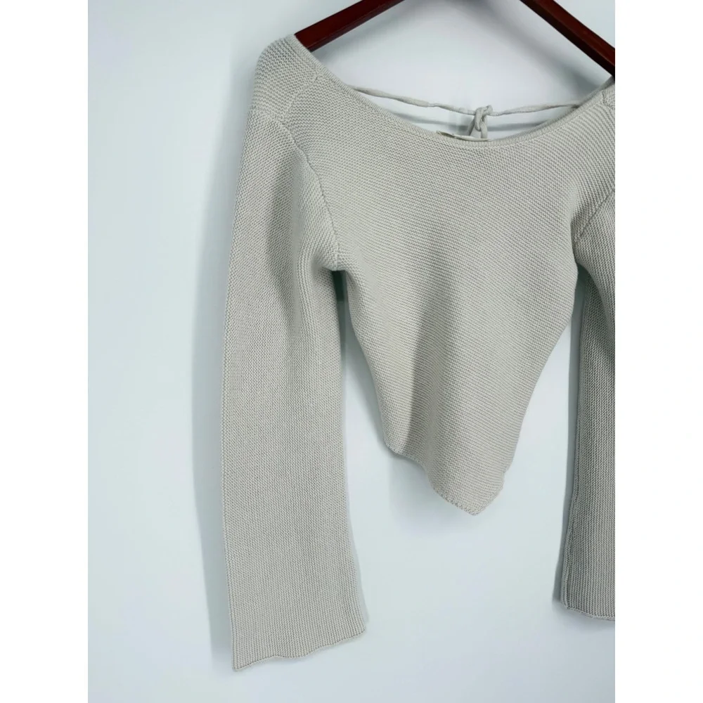 American Threads Womens Sweater Large Boho Cottagecore Coquette‎ Festival Indie